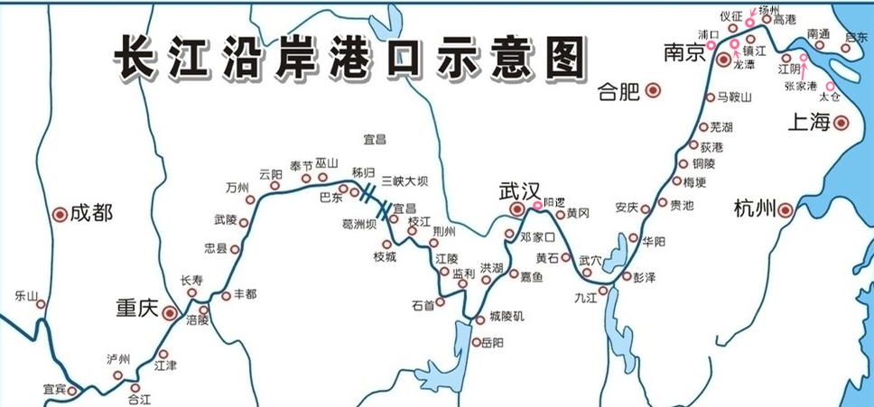 长江沿岸港口图片